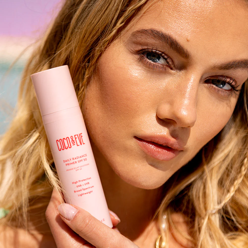 Coco & Eve Daily Radiance Primer SPF50 50ml - protezione solare viso - Image 4