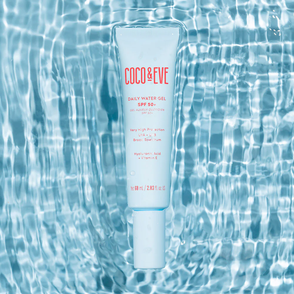 Coco & Eve Daily Watergel SPF50+ Sunscreen 60ml - protezione solare - Image 4