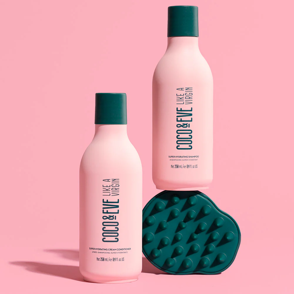 Coco & Eve Hair Shampoo Brush - spazzola per cute e capelli - Image 3