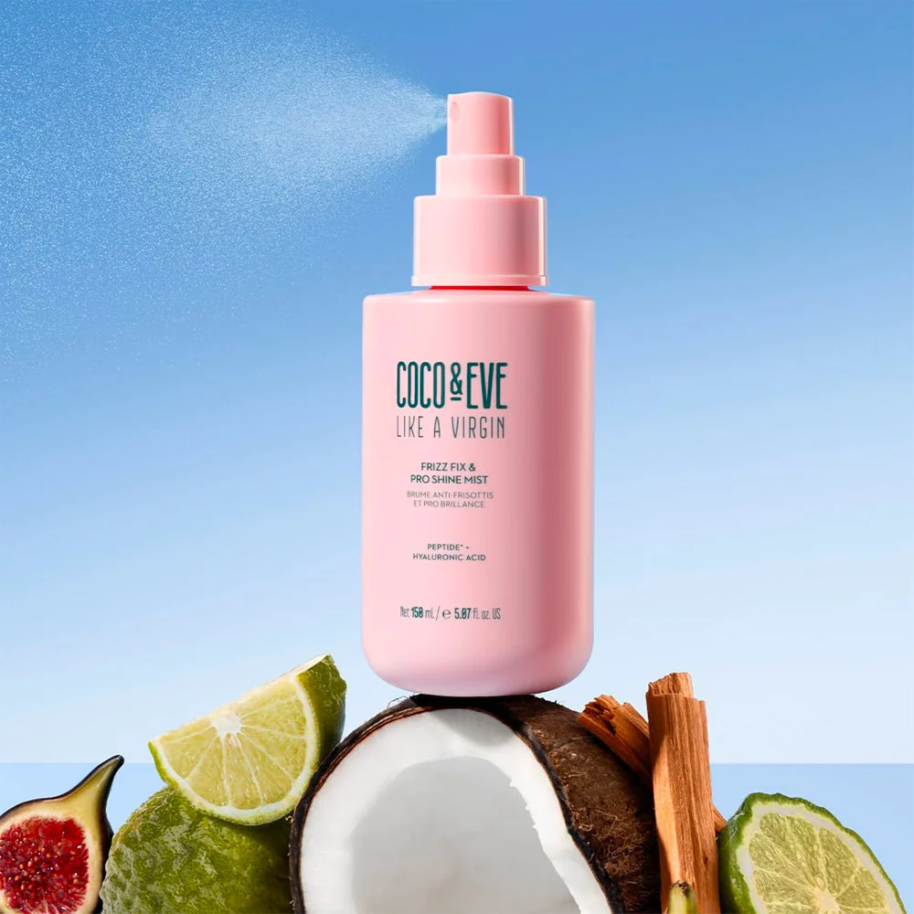 Coco & Eve Like A Virgin Frizz Fix & Pro Shine Mist 150ml - termoprotettore anti crespo - Image 2