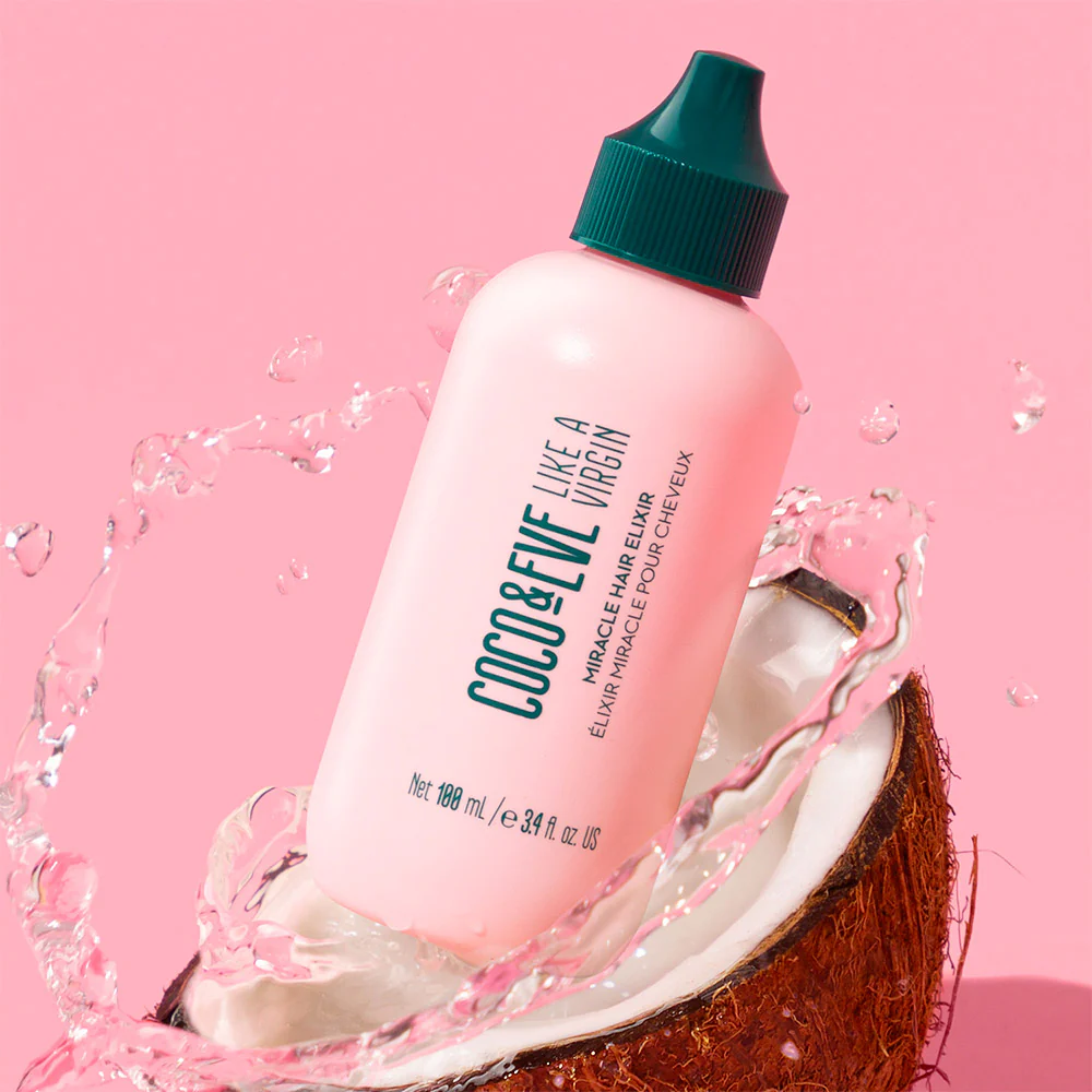Coco & Eve Like A Virgin Miracle Hair Elixir 100ml - olio nutriente - Image 3
