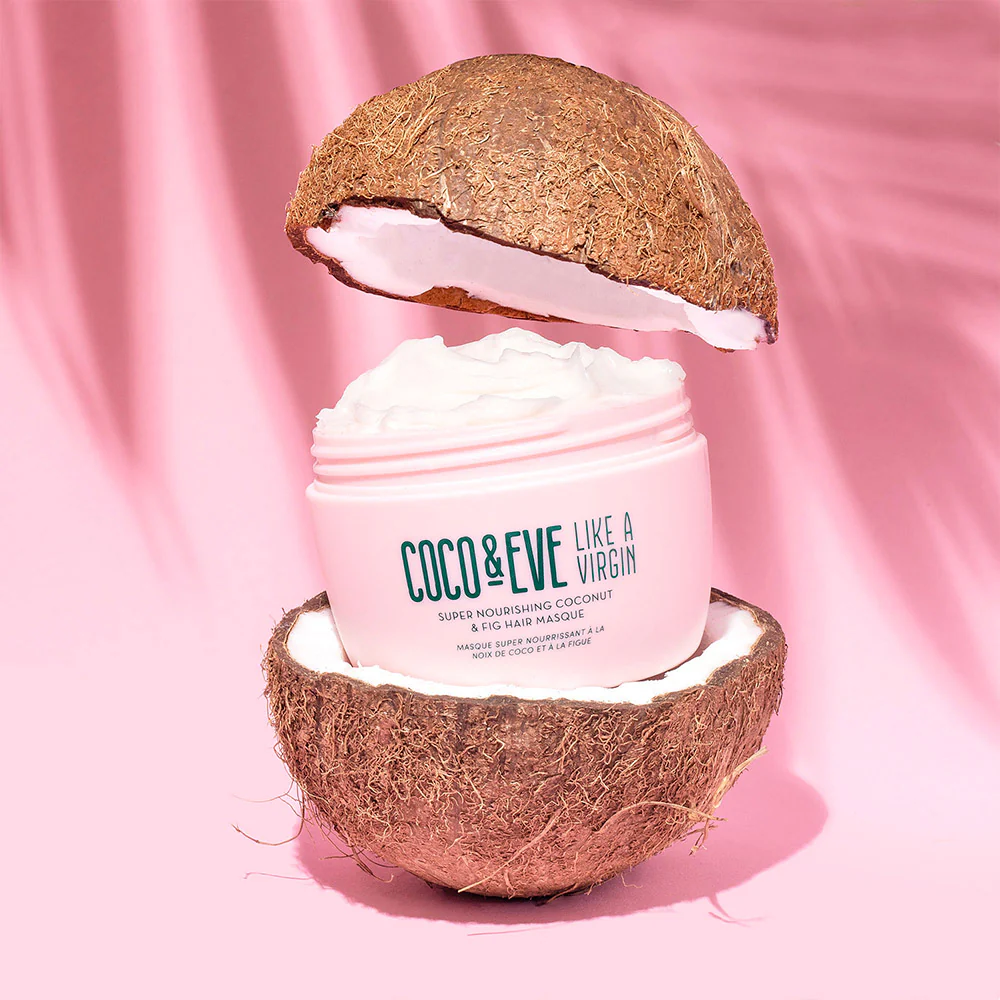 Coco & Eve Like A Virgin Super Nourishing Coconut & Fig Hair Mask 212ml - maschera nutriente - Image 4