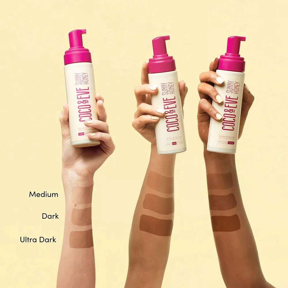 Coco & Eve Self Tan Travel Kit Medium - kit autoabbronzante da viaggio - Image 6