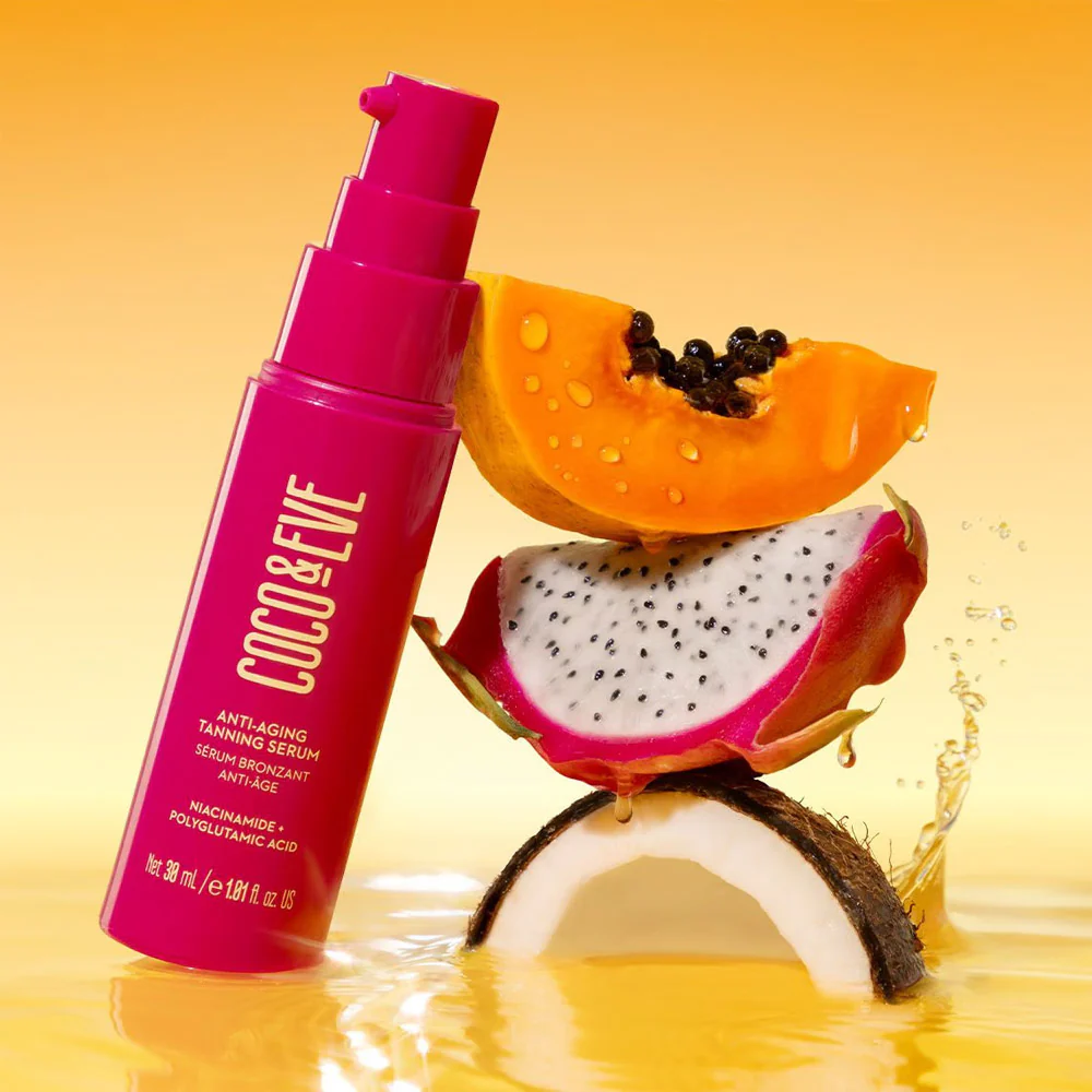 Coco & Eve Sunny Honey Anti-Aging Tanning Serum 30ml - siero abbronzante anti-età - Image 2