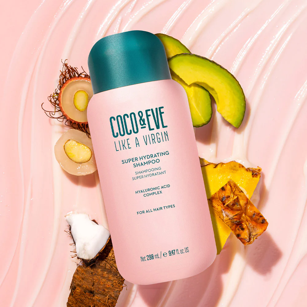 Coco & Eve Super Hydrating Shampoo 280ml - shampoo super idratante - Image 3