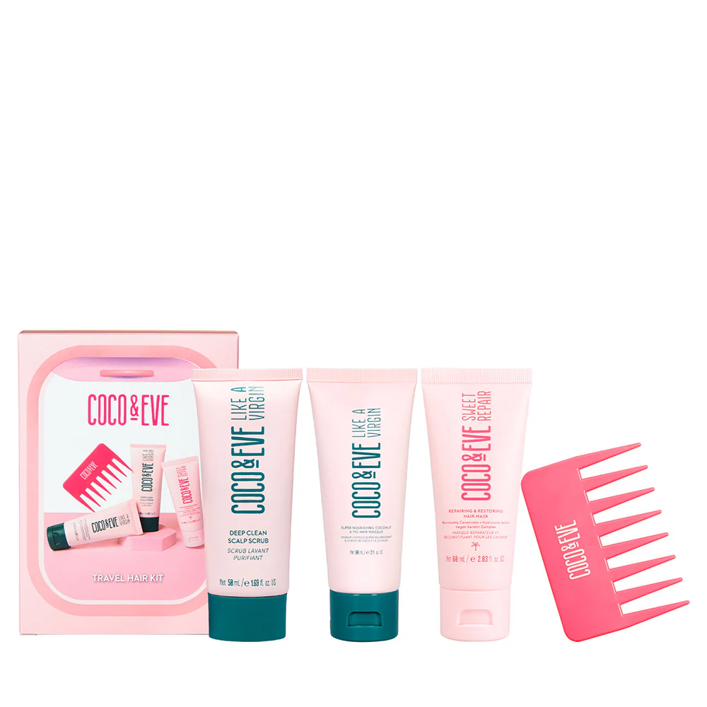 Coco & Eve Travel Hair Kit - cofanetto