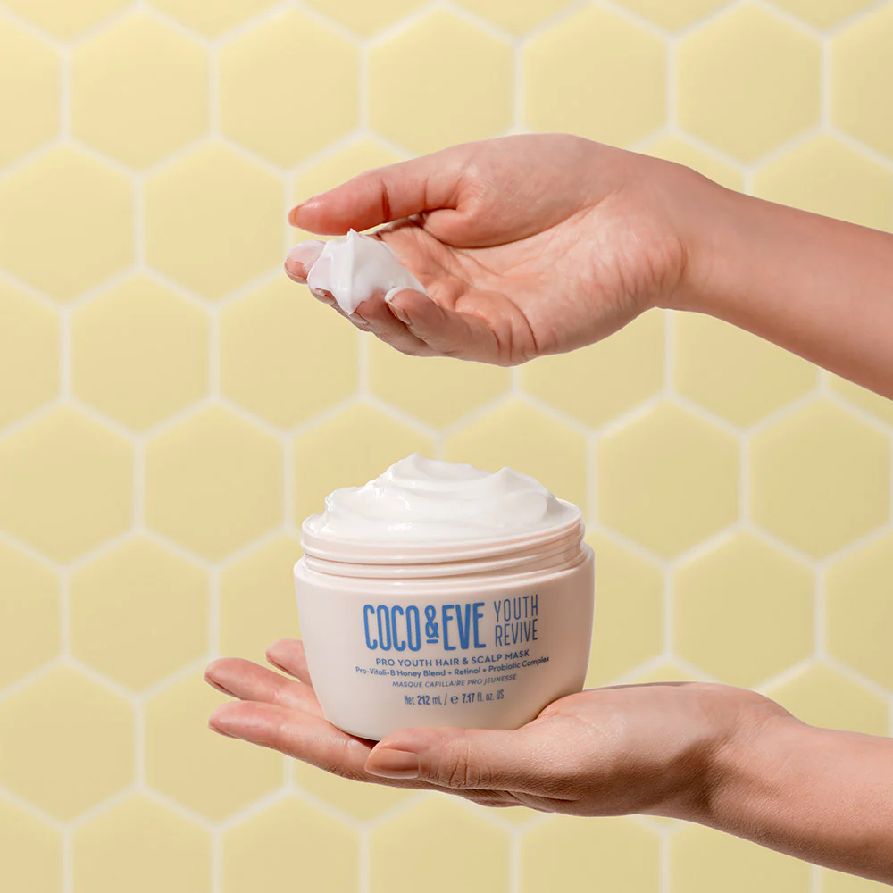 Coco & Eve Youth Revive Pro Youth Hair & Scalp Mask 212ml - maschera per cute e capelli - Image 2