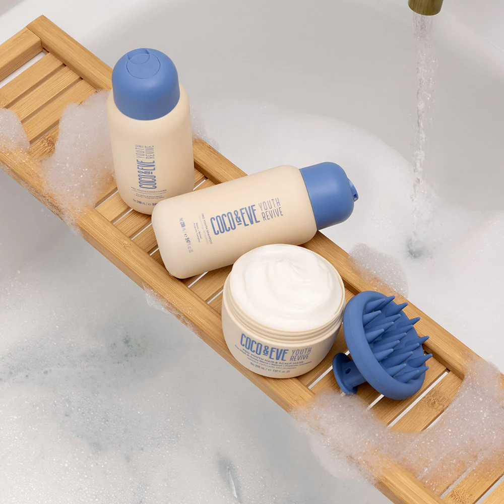 Coco & Eve Youth Revive Pro Youth Scalp Massager - spazzola massaggiante per cuoio capelluto - Image 4