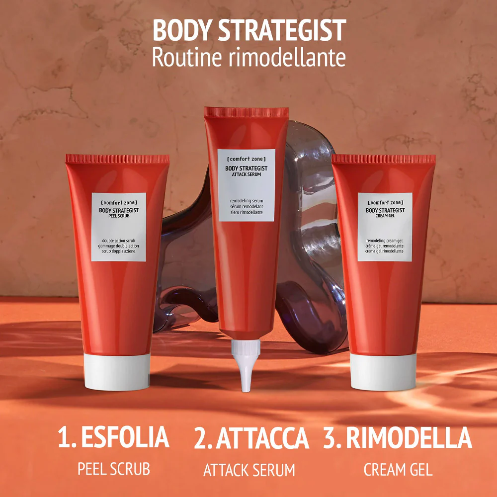 Comfort Zone Body Strategist Peel Scrub 200ml - scrub doppia azione - Image 3