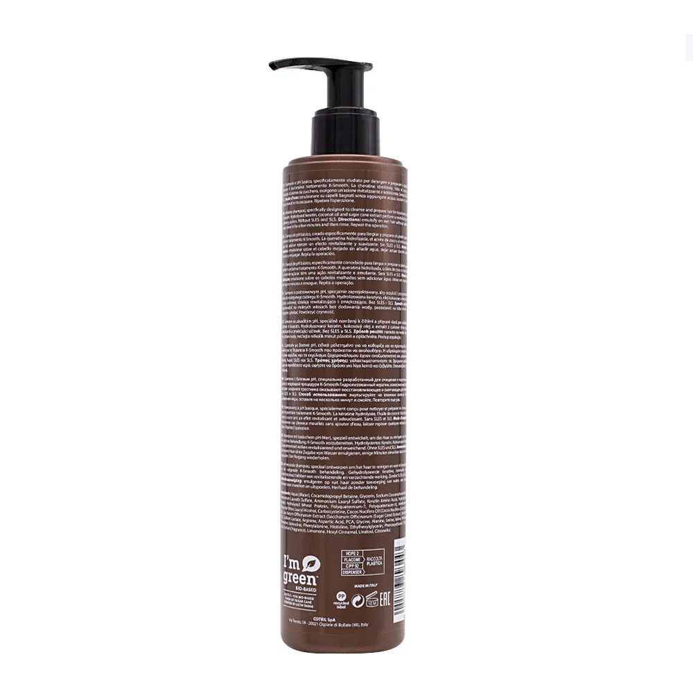 Cotril K-Smooth Pre-Treatment Shampoo 300ml - shampoo pre trattamento - Image 2