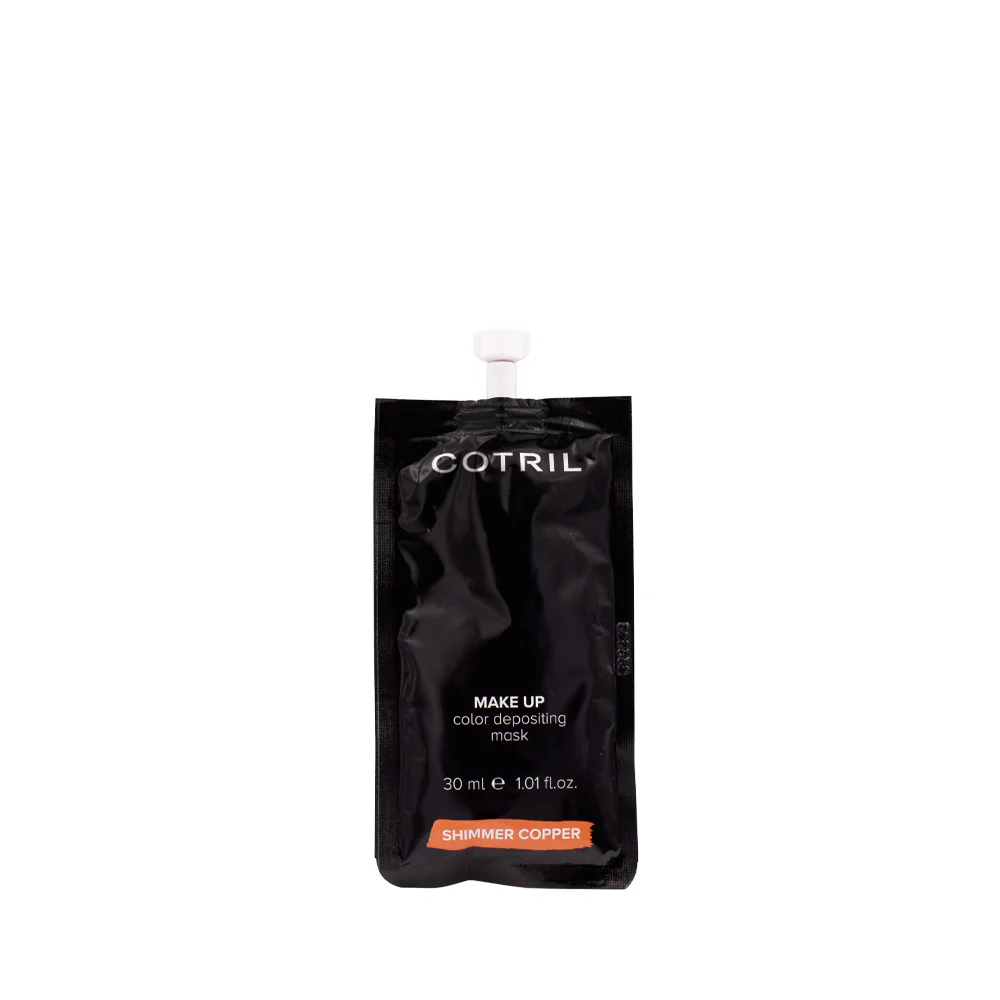 Cotril Make-Up Color Cream Shimmer Copper 30ml - maschera colorante condizionante