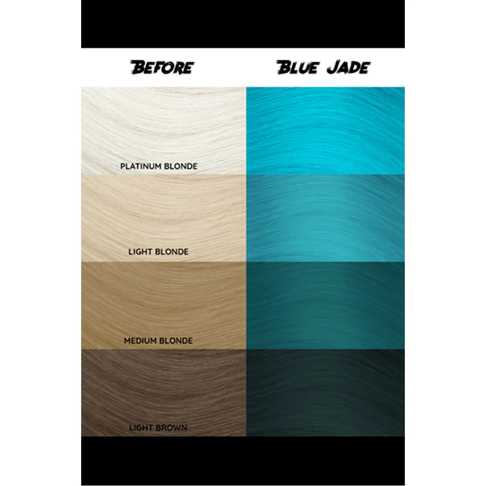 Crazy Color Blue Jade no 67, 100ml - crema colorante giada blu - Image 2