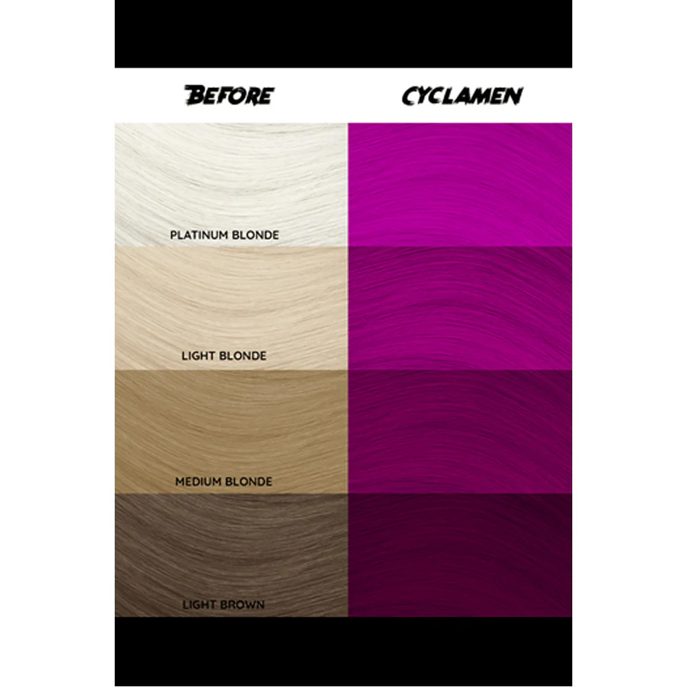 Crazy Color Cyclamen no 41, 100ml - crema colorante ciclamino - Image 2