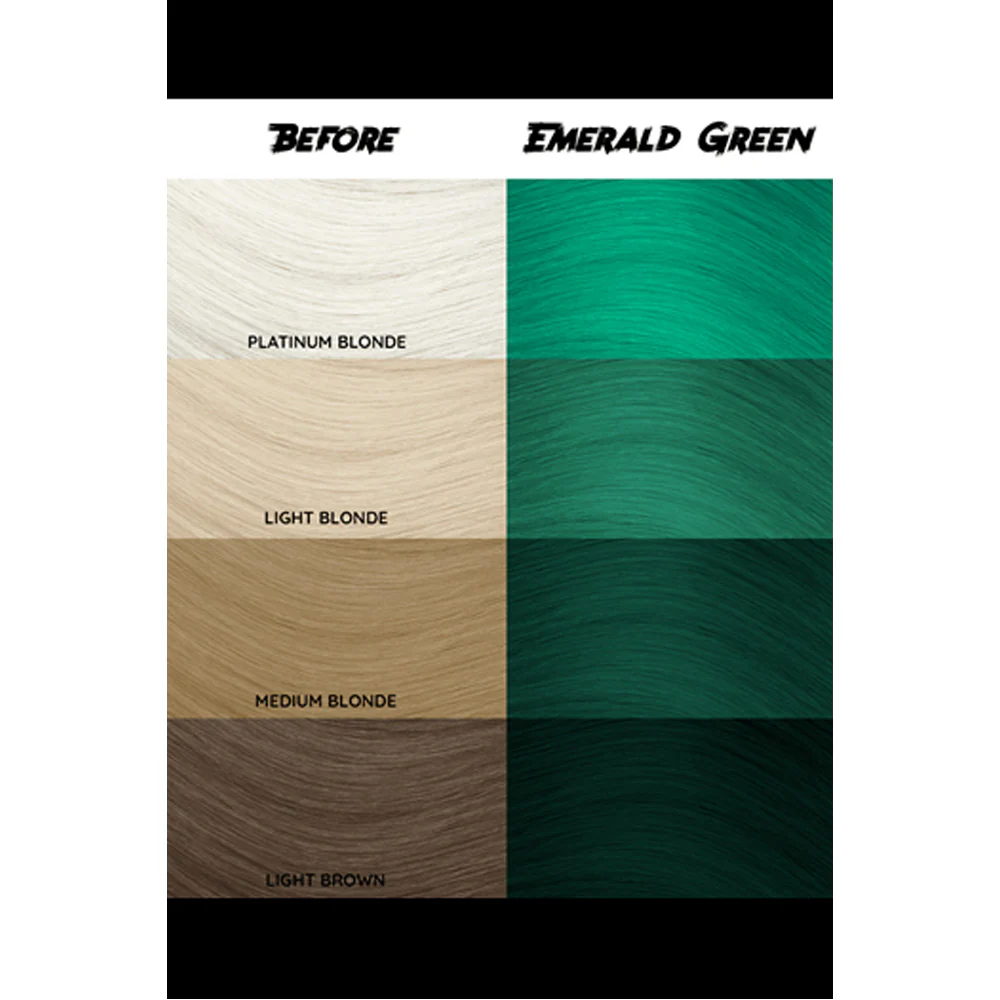 Crazy Color Emerald Green no 53, 100ml - crema colorante verde smeraldo - Image 2