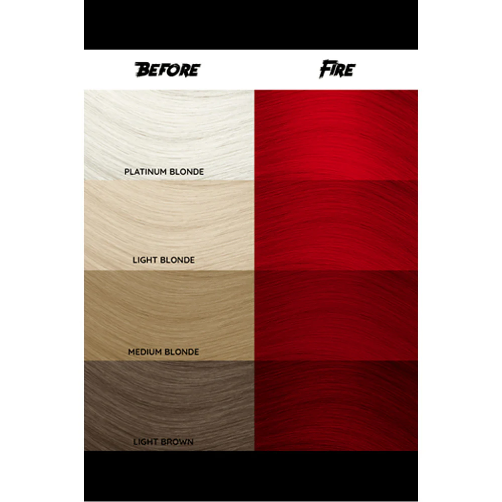 Crazy Color Fire no 56, 100ml - crema colorante rosso fuoco - Image 2