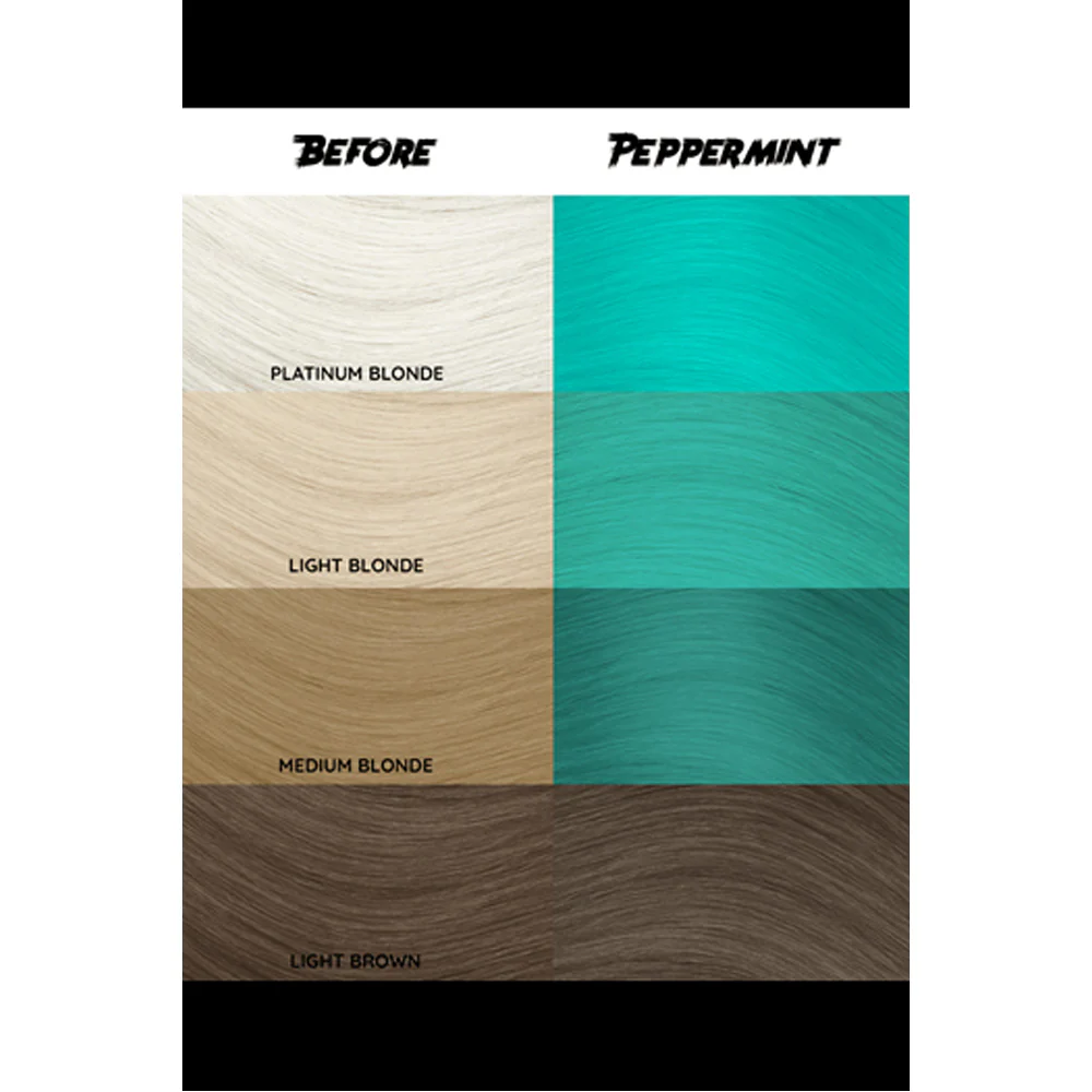 Crazy Color Peppermint no 71, 100ml - crema colorante menta piperita - Image 2