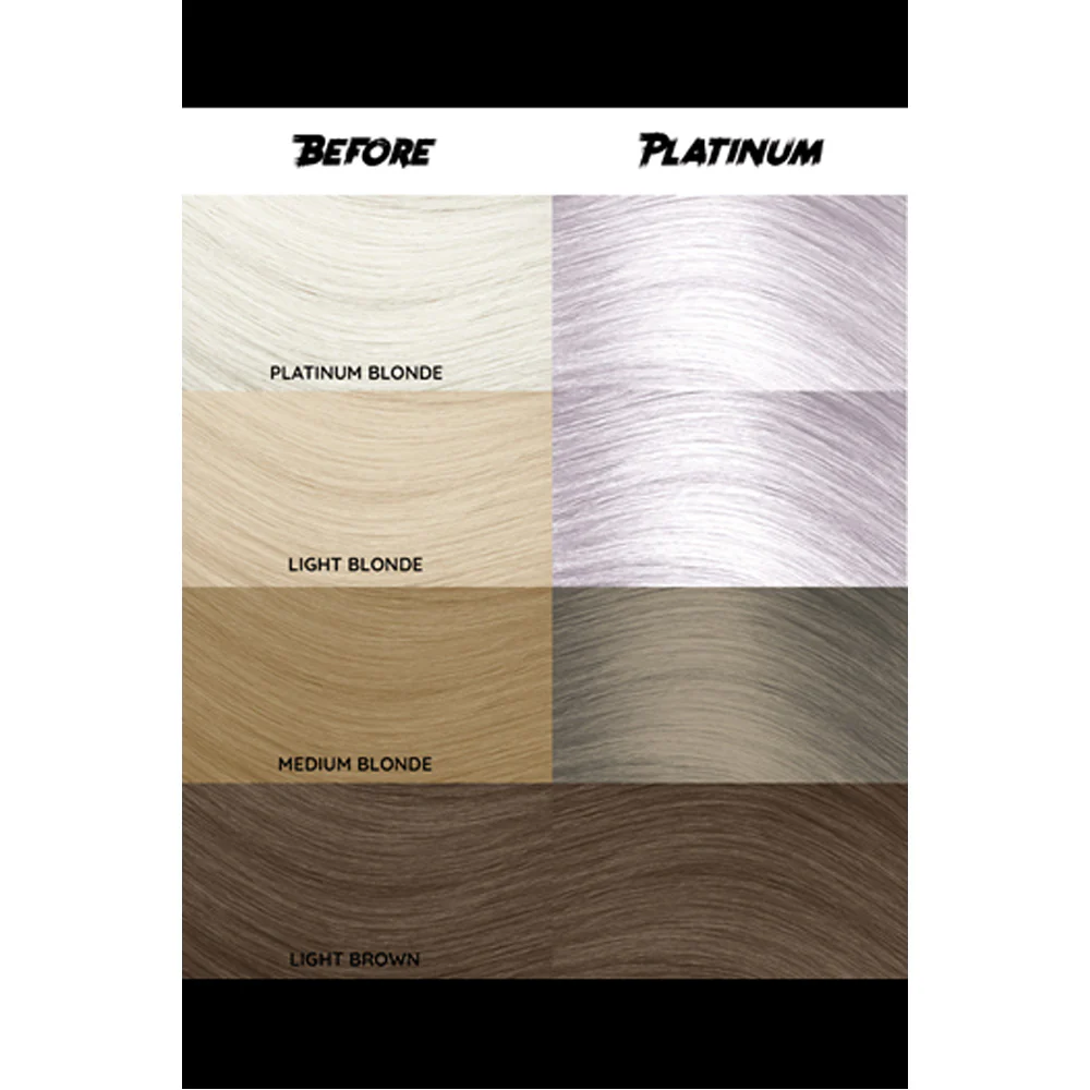 Crazy Color Platinum no 28, 100ml - crema colorante platino - Image 2