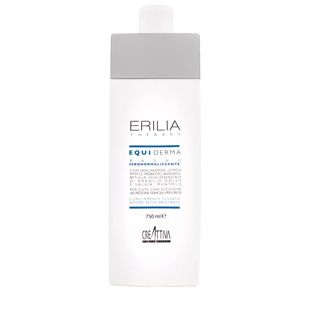 Creattiva Erilia Equiderma Bagno Sebonormalizzante 750ml - shampoo sebonormalizzante