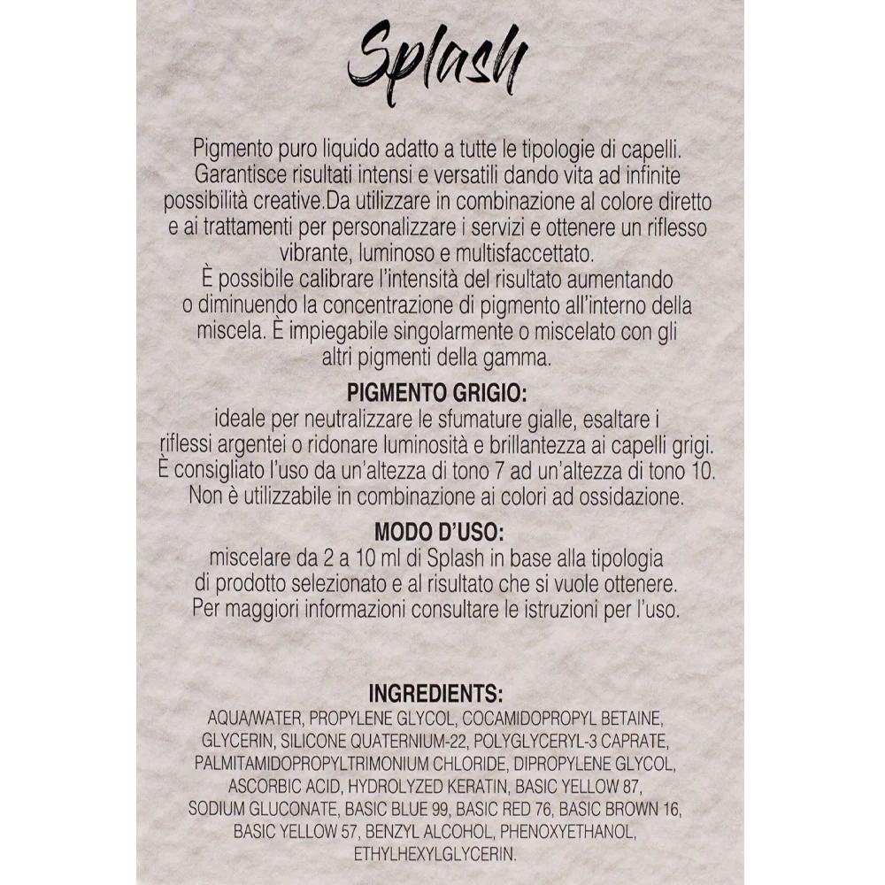 Creattiva Splash Pigmento Puro Grigio 2x90ml - Image 2