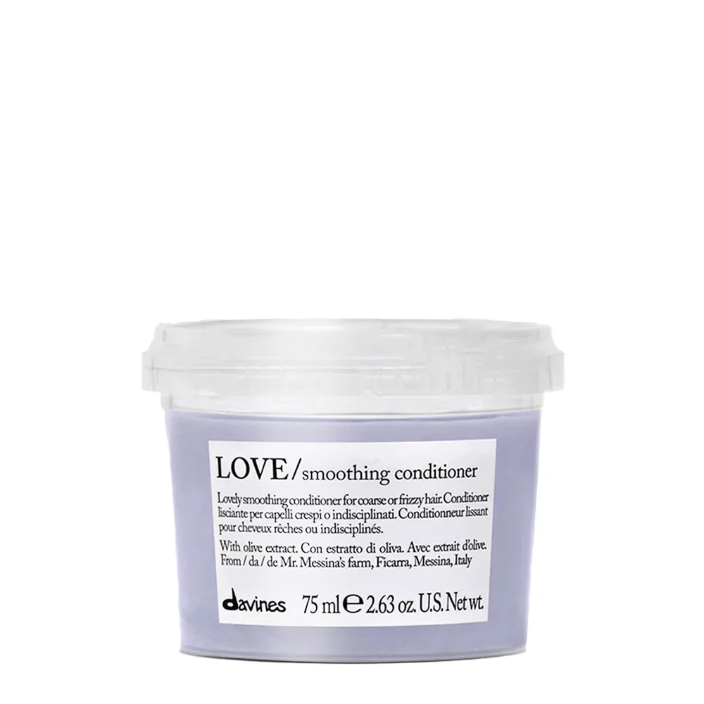 Davines Essential HairCare Love Smoothing Conditioner 75ml - balsamo lisciante per capelli indisciplinati