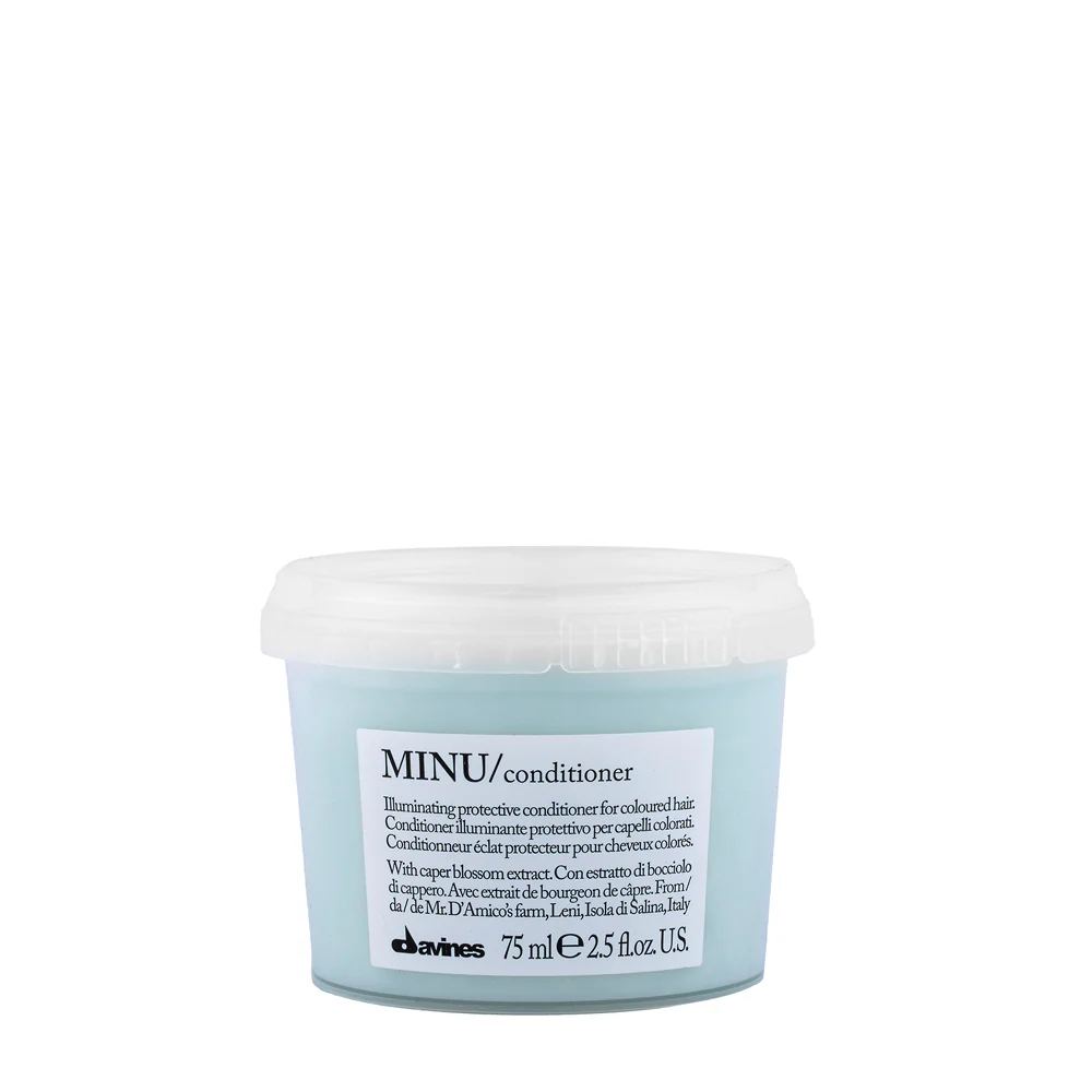 Davines Essential HairCare Minu Conditioner 75ml - balsamo illuminante per capelli colorati