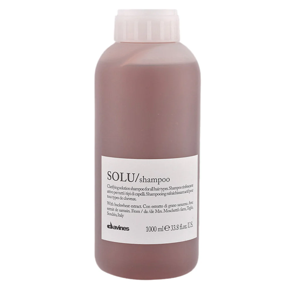 Davines Essential HairCare Solu Shampoo 1000ml - shampoo rinfrescante per tutti i tipi di capelli