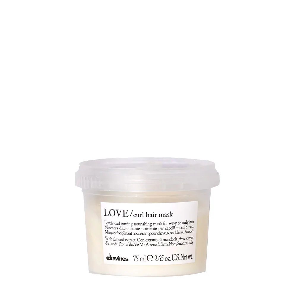 Davines Essential HairCare Love Curl Hair Mask 75ml - maschera disciplinante per capelli ricci o mossi