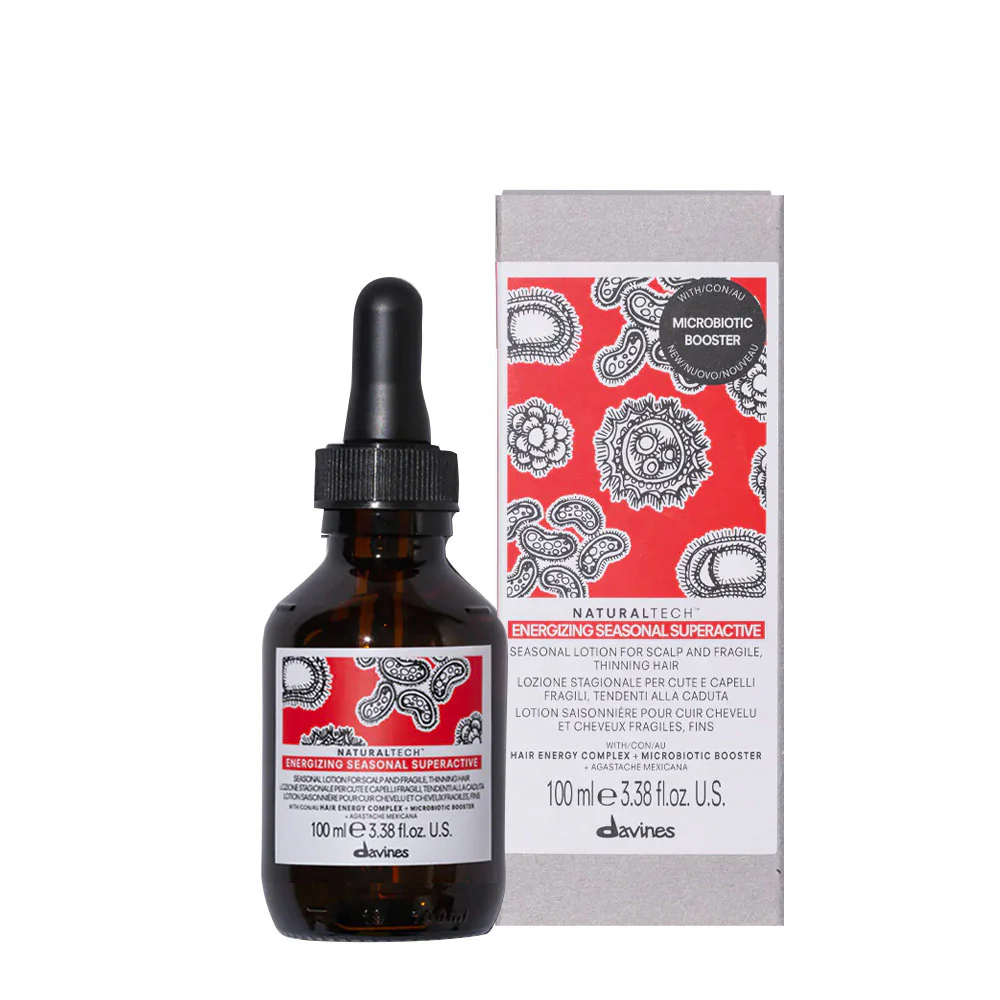 Davines Naturaltech Energizing Seasonal Superactive 100ml - lozione anticaduta stagionale - Image 2