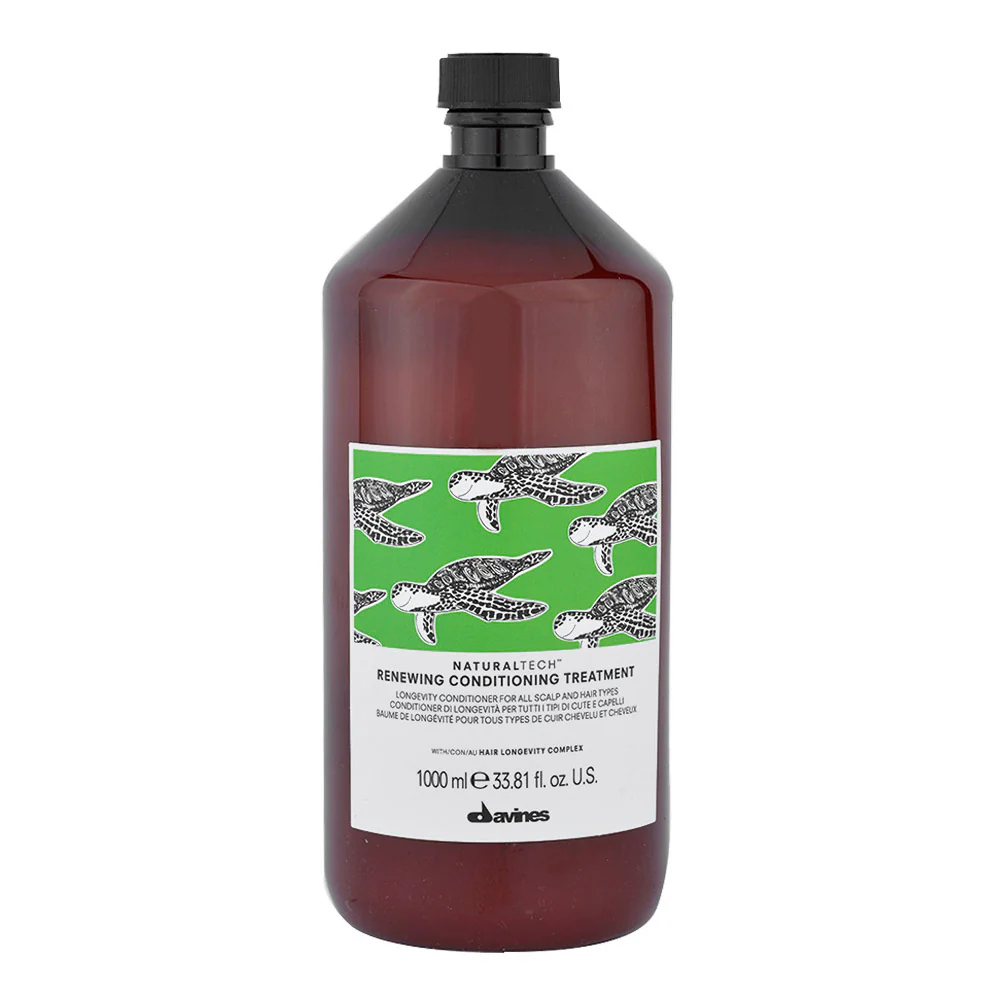 Davines Naturaltech Renewing Conditioning Treatment 1000ml - balsamo di longevità per tutti i tipi di capelli e cute