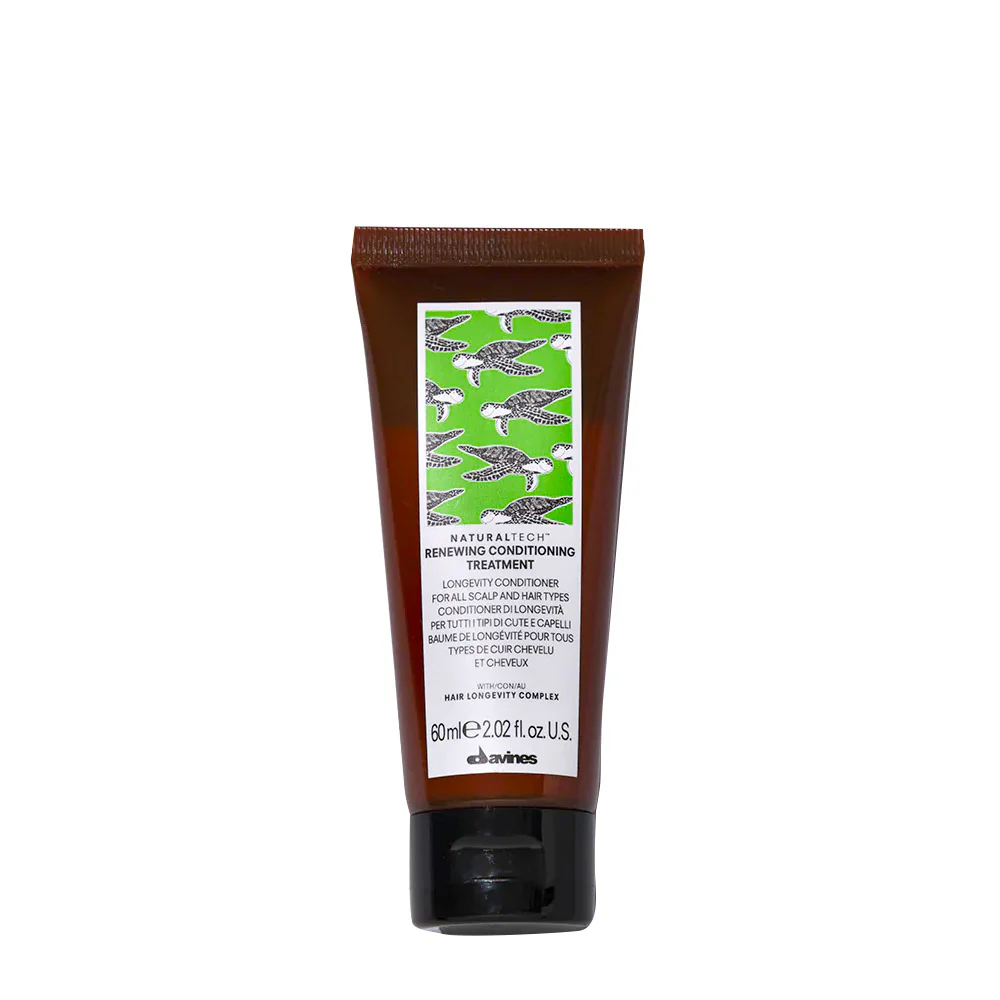 Davines Naturaltech Renewing Conditioning Treatment 60ml - balsamo di longevità per tutti i tipi di capelli e cute