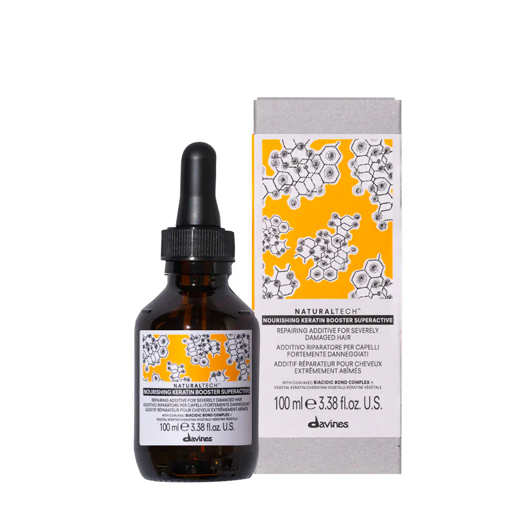 Davines Naturlaltech Nourishing Keratin Booster Superactive 100ml - additivo riparatore - Image 3