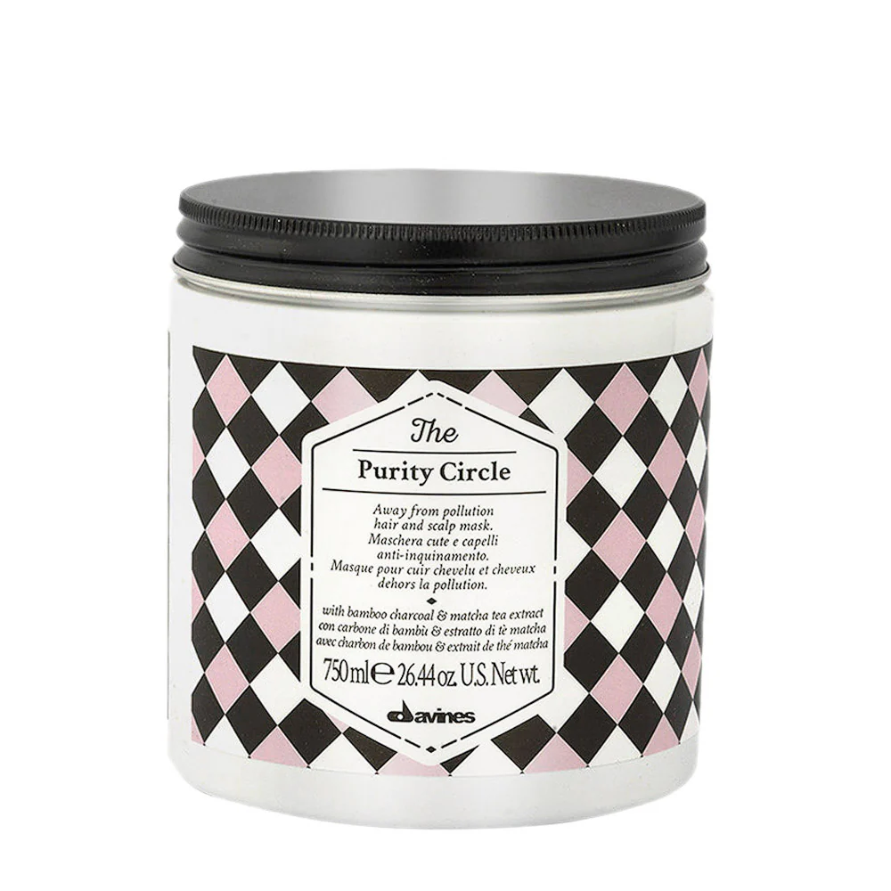 Davines The Circle Chronicles The Purity Circle 750ml - maschera cute e capelli anti inquinamento