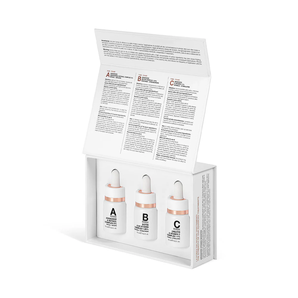 Diego dalla Palma Professional Icon Time Iconic Perfection Programma Viso Antiossidante 3 Fasi 3x15ml - Image 2
