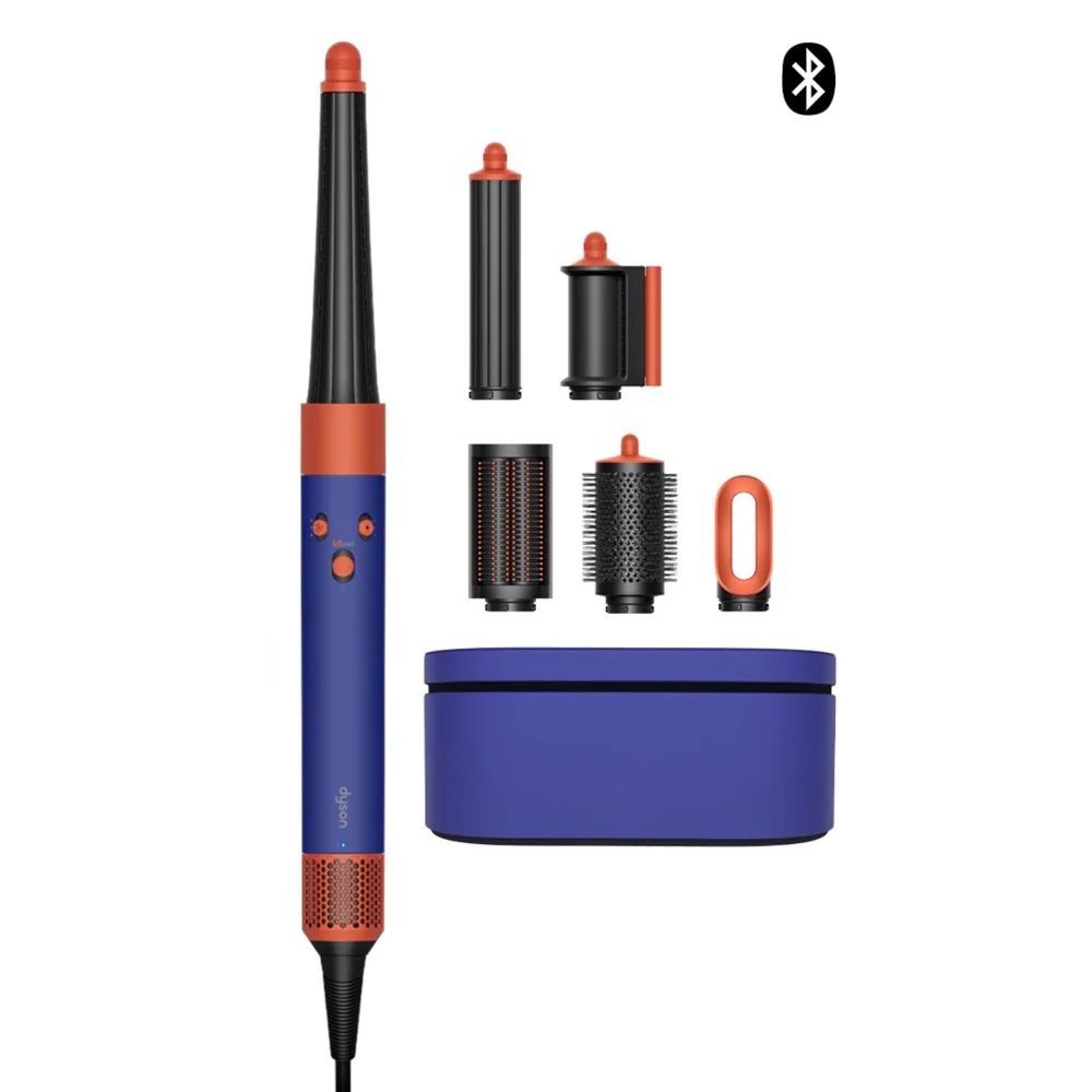Dyson Airwrap i.d. Straight +Wavy Pervinca/Tangerine - strumento per capelli lisci ed ondulati