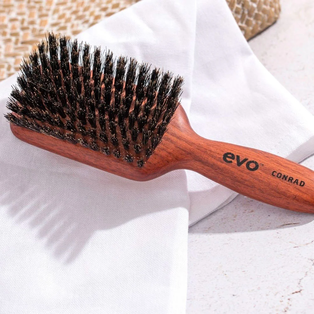 Evo Conrad Bristle Paddle Brush - spazzola piatta in setole - Image 2