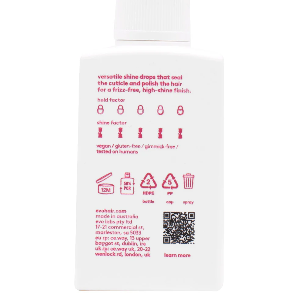 Evo Smooth Love Perpetua Shine Drops 50ml - siero illuminante - Image 2