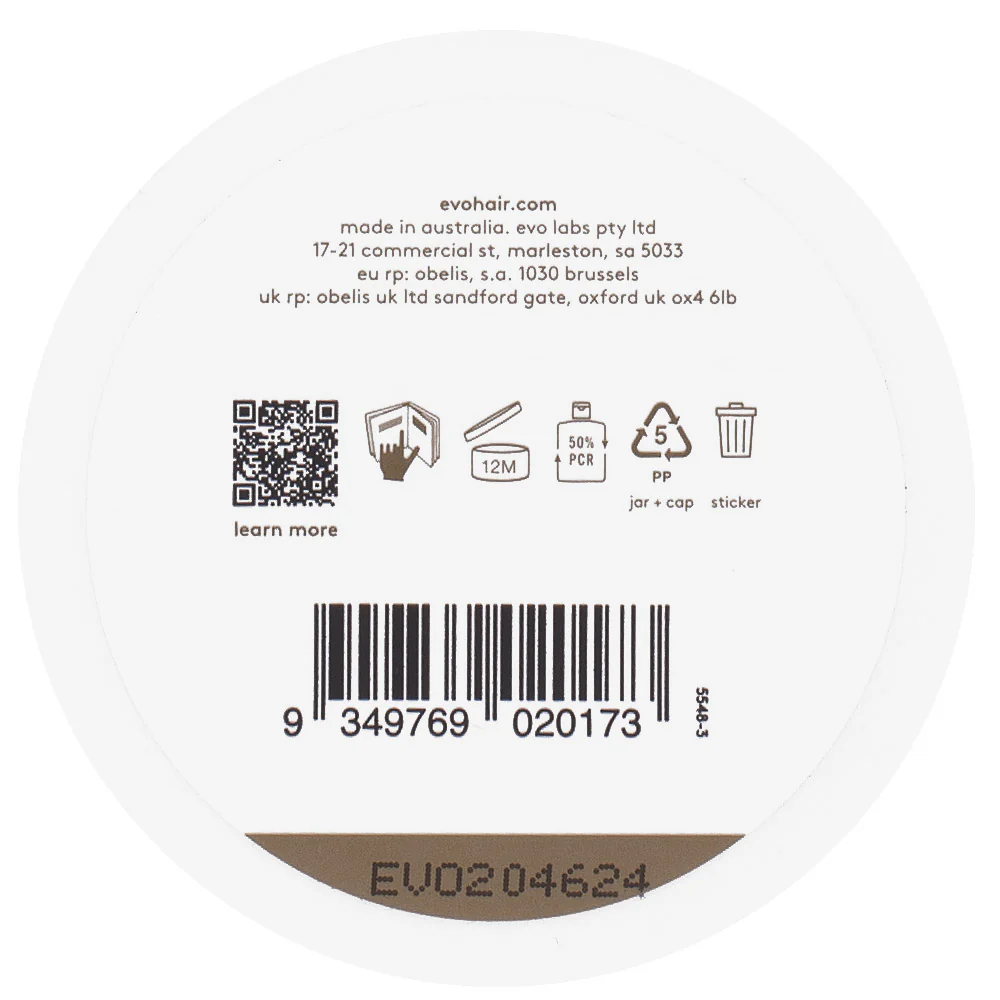 Evo Style Box o' Bollox Texture Paste 90gr - cera texturizzante tenuta extra forte - Image 2