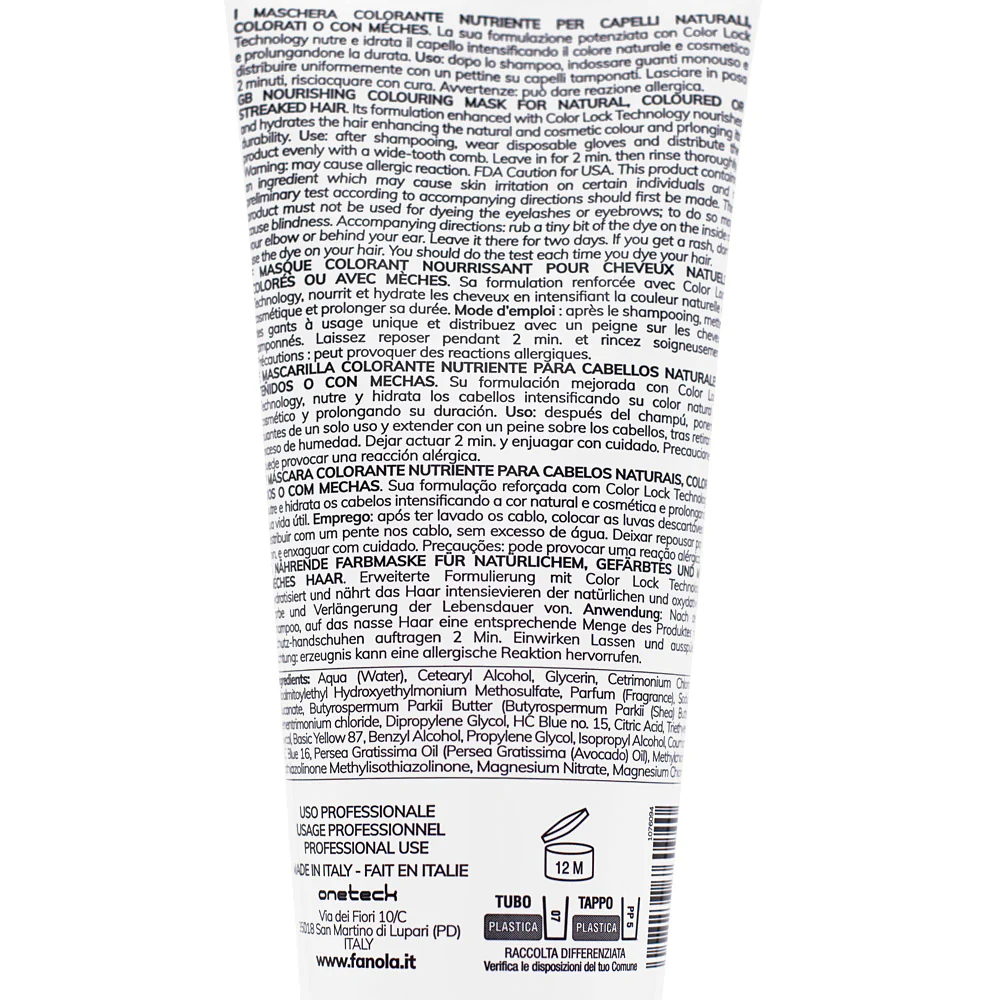 Fanola Color Mask Clover Green 200ml - colore semipermanente - Image 2