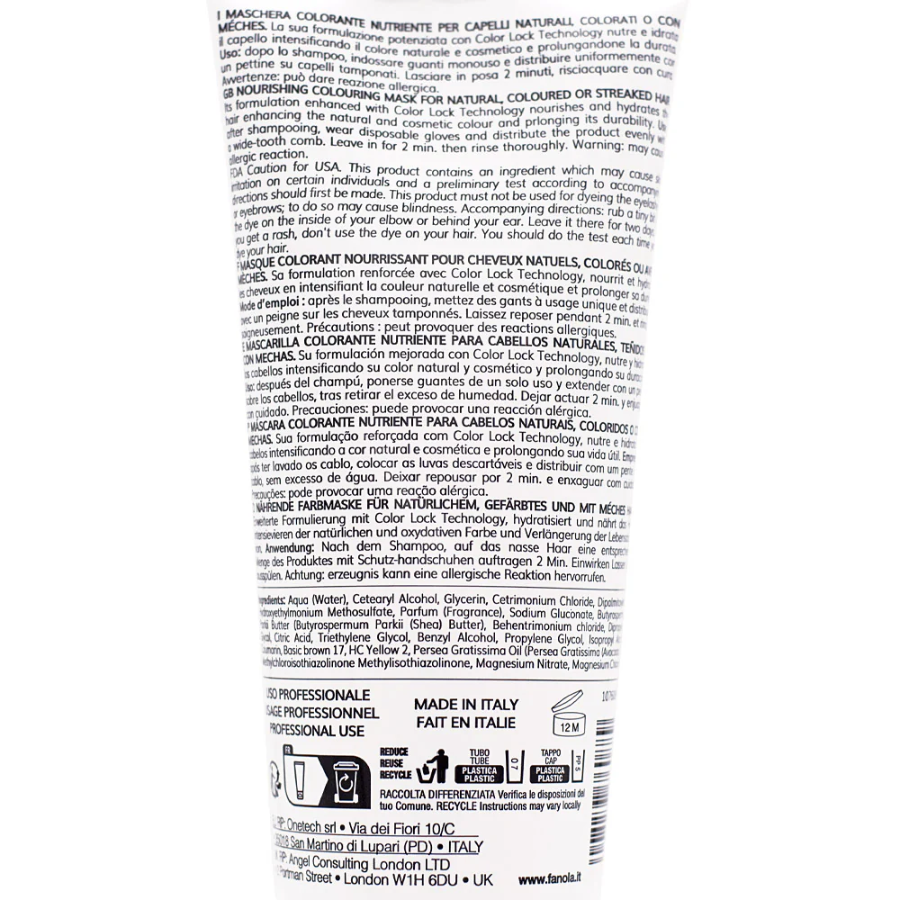 Fanola Color Mask Golden Aura 200ml - colore semipermanente - Image 2