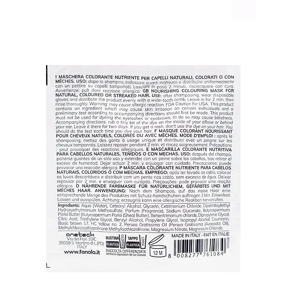 Fanola Color Mask Golden Aura 30ml - colore semipermanente - Image 2