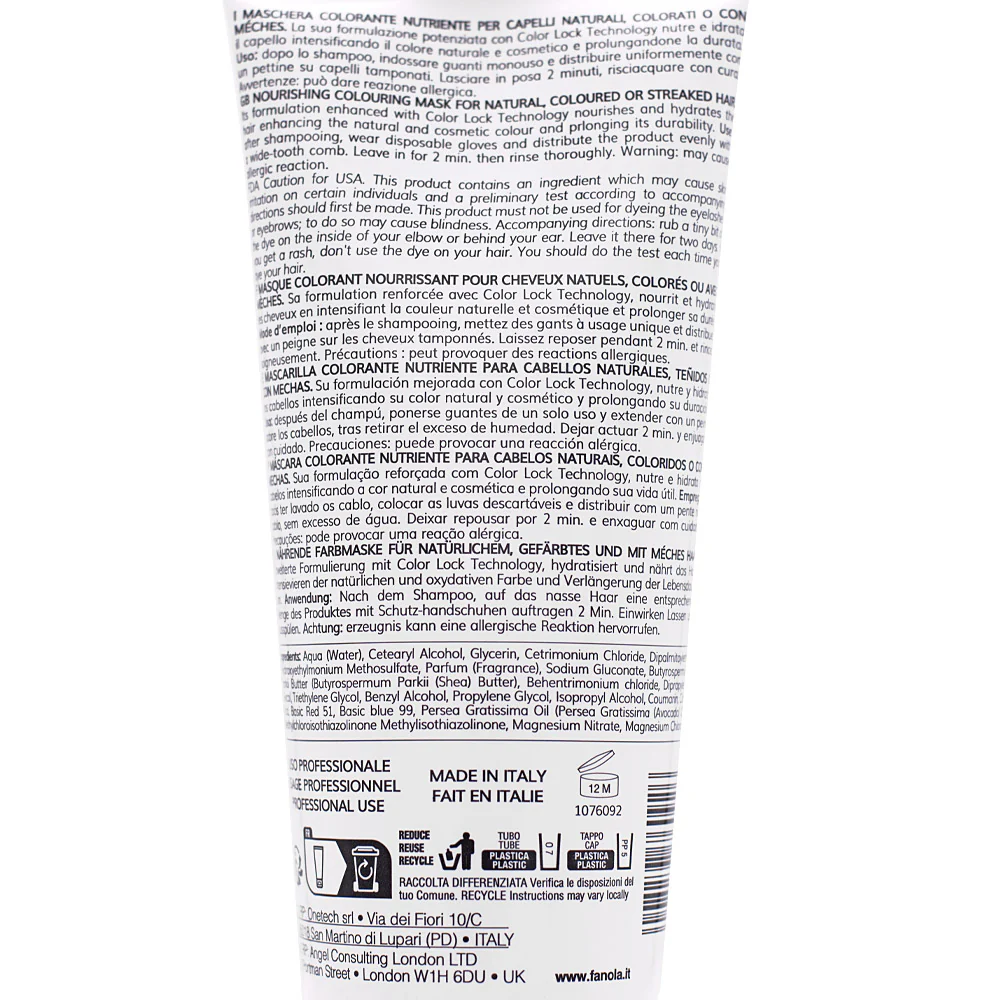 Fanola Color Mask Pink Sugar 200ml - colore semipermanente - Image 2