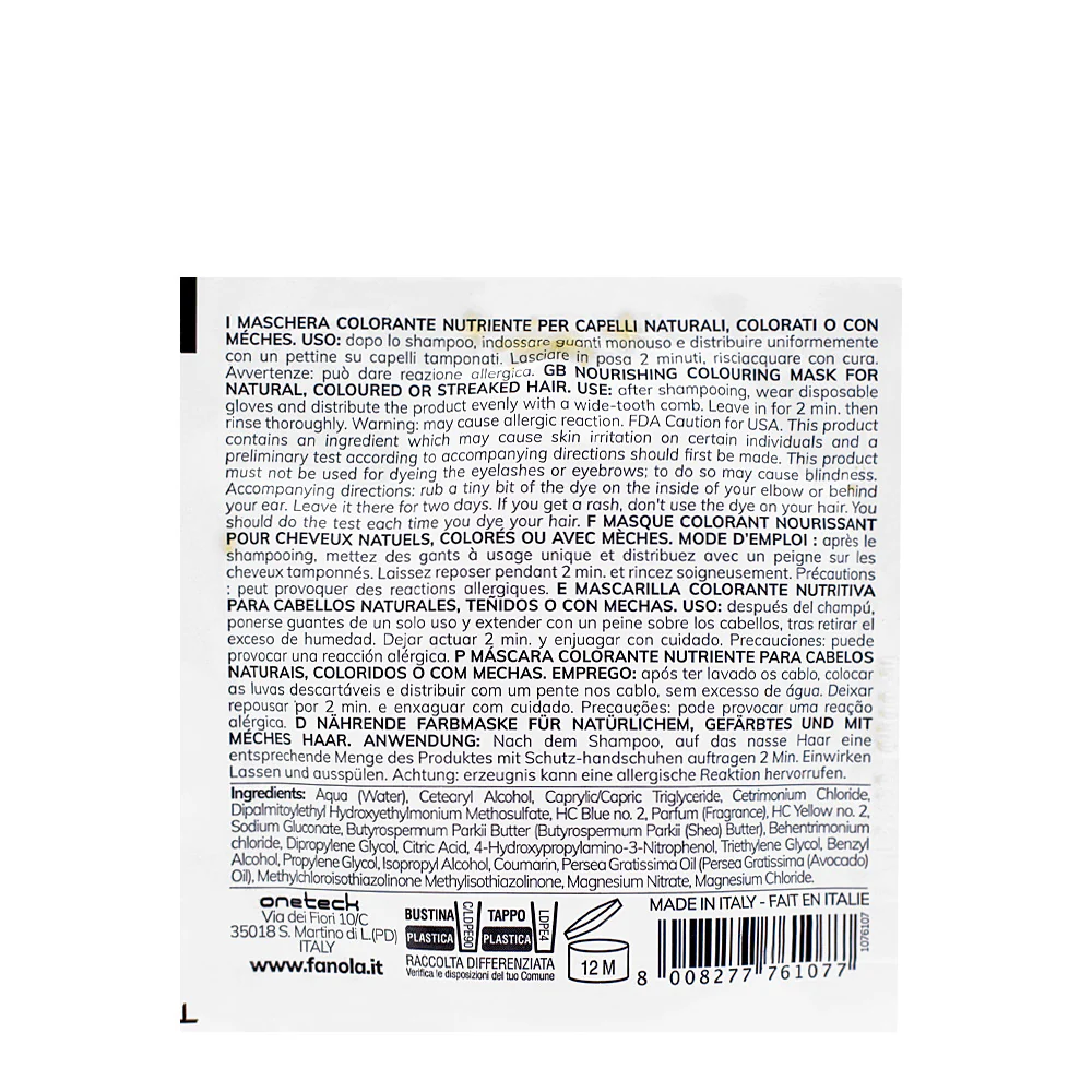 Fanola Color Mask Sensual Chocolate 30ml - colore semipermanente cioccolato - Image 2