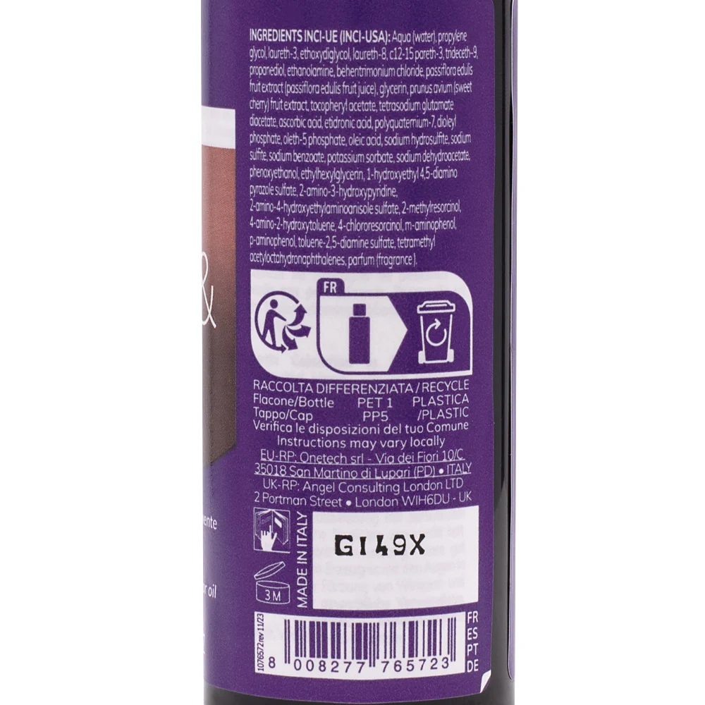 Fanola Glow & Glossy Oil Toner T.41 60ml - colorazione semi permanente in olio senza ammoniaca - Image 2