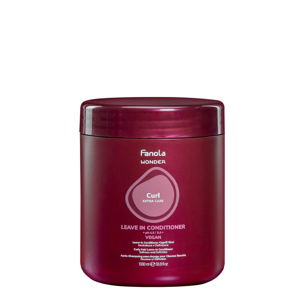 Fanola Wonder Curl Leave-In Conditioner 1000ml - balsamo leave - in capelli ricci