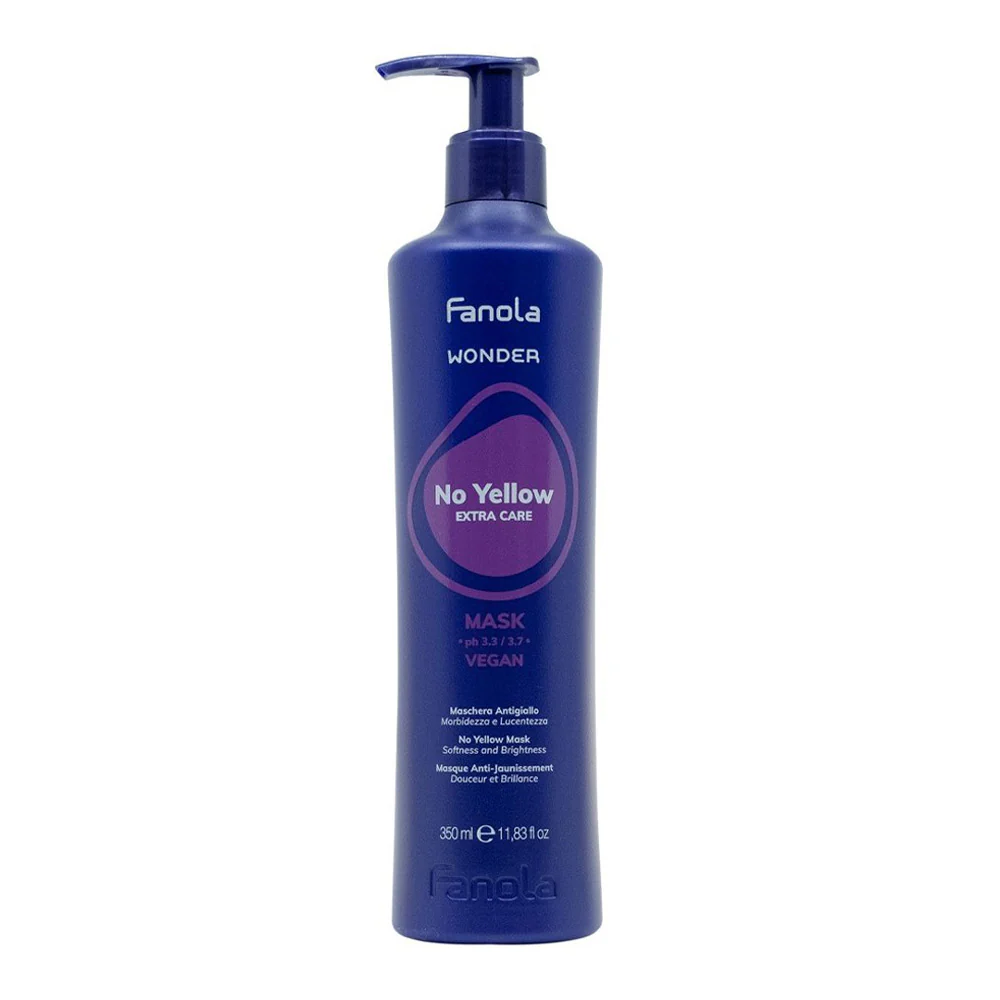 Fanola Wonder No Yellow Extra Care Mask 350ml - maschera antigiallo