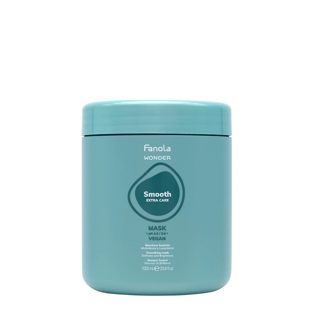 Fanola Wonder Smooth Extra Care Mask 1000ml - maschera lisciante