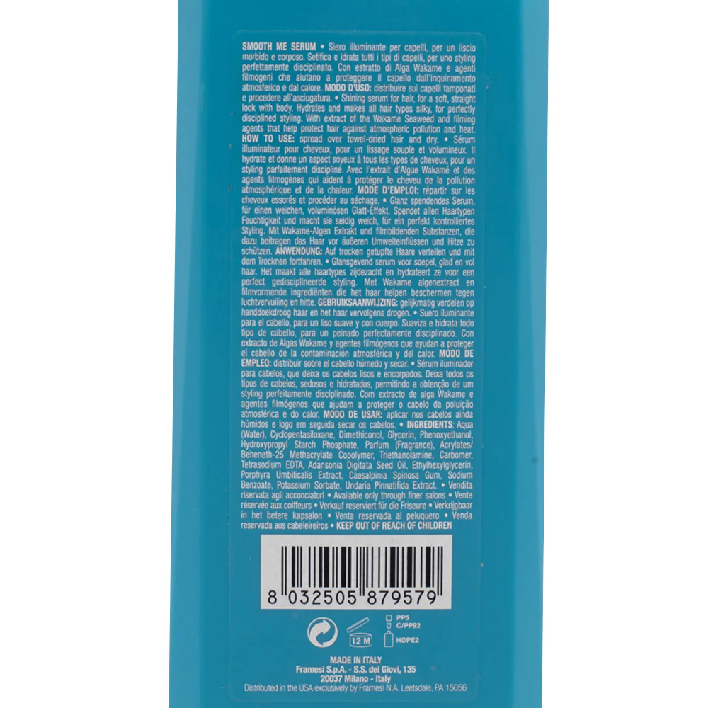 Framesi For-Me 218 Smooth Me Serum 150ml - siero disciplinante - Image 2