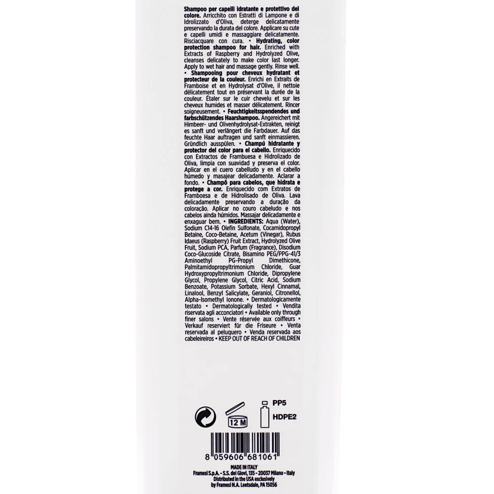 Framesi Morphosis Color Protect Shampoo 1000ml - shampoo capelli colorati - Image 2
