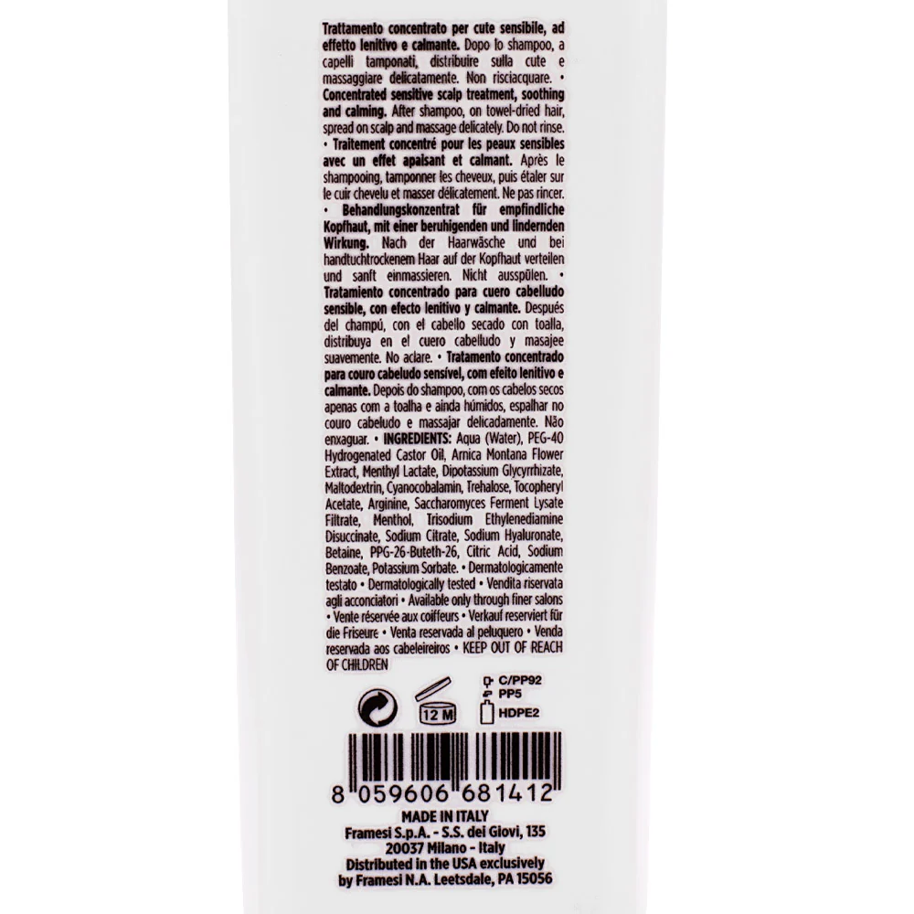 Framesi Morphosis Scalp Destress Serum 100ml - siero lenitivo cute sensibile - Image 2