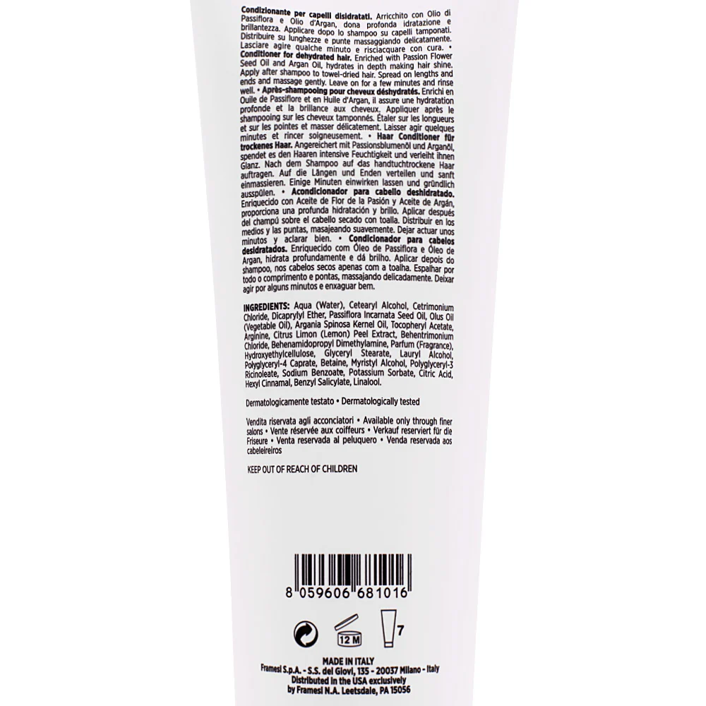 Framesi Morphosis Sublimis Oil Conditioner 250ml - balsamo capelli disidratati e secchi - Image 2